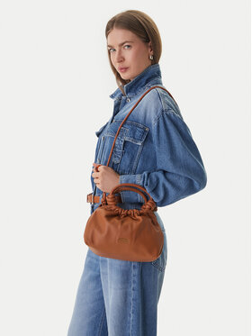 Tommy Hilfiger Tommy Hilfiger Torebka Th Soft Leather Med Crossover AW0AW18369 Brązowy