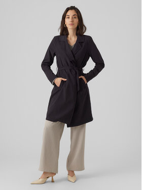 Vero Moda Vero Moda Тренч Billie Daisy 10281638 Черен Regular Fit