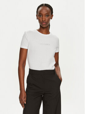 MAX&Co. MAX&Co. T-Shirt Logotee 2428976014200 Biały Regular Fit