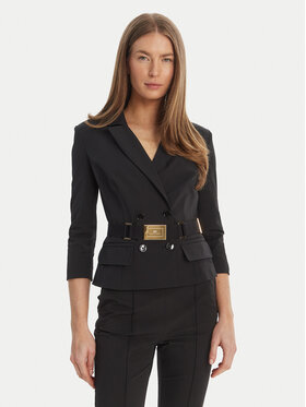 Elisabetta Franchi Elisabetta Franchi Sako GI-224-61E2-V590 Čierna Regular Fit