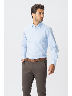 TeeShoppen TeeShoppen Koszula 'Perform Collection' Niebieski jasny Regular Fit