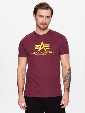 Alpha Industries Alpha Industries 2er-Set T-Shirts Basc T 2 Pack Schwarz Regular Fit