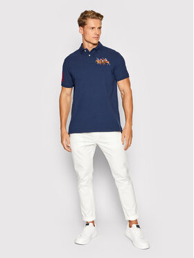 Polo Ralph Lauren Polo Ssl 710814437003 Tamnoplava Slim Fit