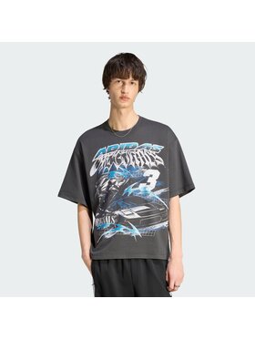 adidas adidas T-Shirt 163031 Czarny Oversize