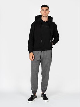 Les Hommes Les Hommes Μπλούζα LBH1001700F Μαύρο Regular Fit