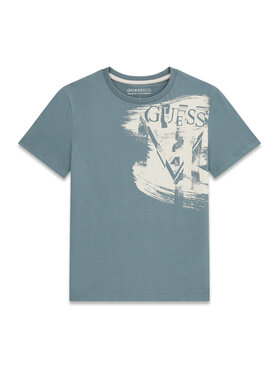 Guess Guess T-Shirt L6GI20 K8HM4 Niebieski Regular Fit