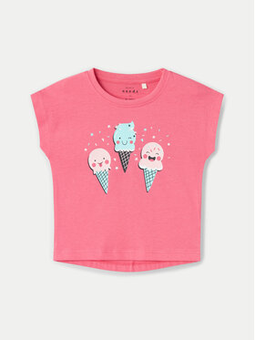 NAME IT NAME IT T-Shirt Vigea 13228175 Ροζ Regular Fit