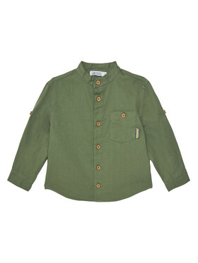 Original Marines Original Marines Marškiniai DFP2078CM Žalia Regular Fit