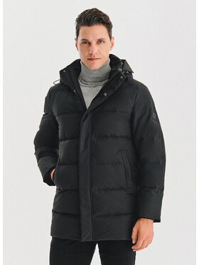 Pako Lorente Pako Lorente Kurtka puchowa P25WN-5X-012 Czarny Classic Fit