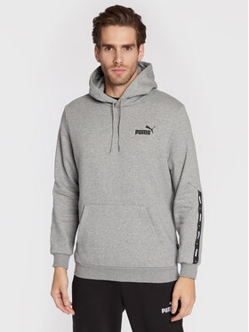 Puma Puma Pulóver Essential+ Tape 849040 Szürke Regular Fit