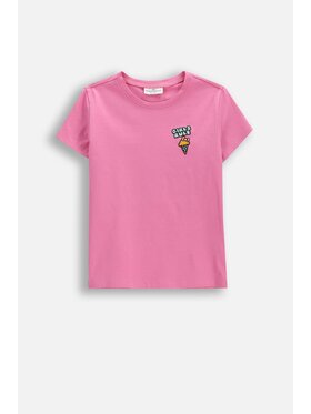 Coccodrillo Coccodrillo T-Shirt WC6143207LGD-007 Růžová Regular Fit