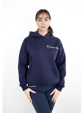 DKaren Sport DKaren Sport Bluza EQ001 Granatowy Classic Fit