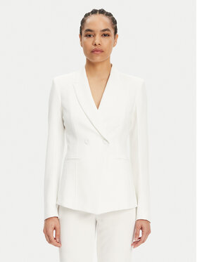 Patrizia Pepe Patrizia Pepe Піджак 2S1528 A411 W146 Білий Regular Fit