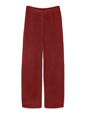 Vero Moda Vero Moda Pantaloni in maglia Gold Art 10332174 Bordeaux Loose Fit