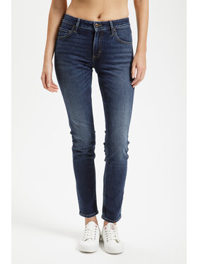 Cross Jeans Cross Jeans Jeansy P 437-017 Niebieski Straight Leg