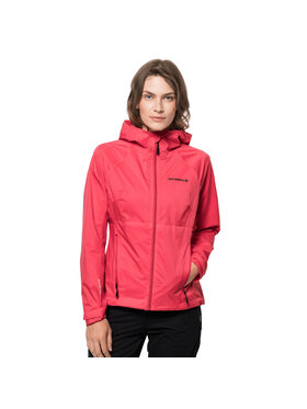 Jack Wolfskin Jack Wolfskin Kurtka przejściowa Jack Wolfskin Tasman 2l Jkt W Czerwony Regular Fit