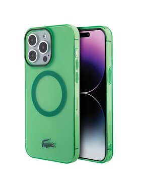 Lacoste Lacoste Etui na telefon iPhone 15 Pro Max Zielony