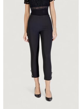 Rinascimento Rinascimento Pantaloni chino CFC0125414003 Nero Modern Fit