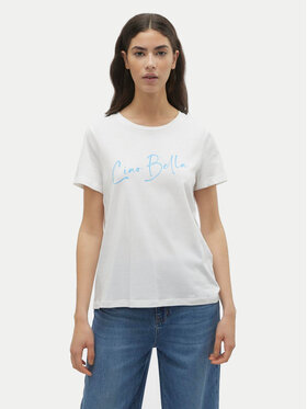 Vero Moda Vero Moda T-Shirt Odessa 10308688 Bílá Regular Fit