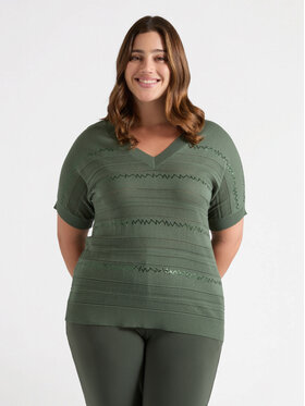 Fiorella Rubino Fiorella Rubino Cardigan M555L007927N035 Verde Regular Fit