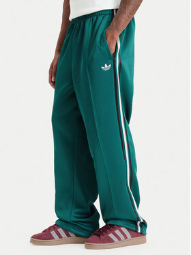 adidas adidas Jogginghose Adicolor Spacer Baggy Track Pant KS7429 Grün Relaxed Fit