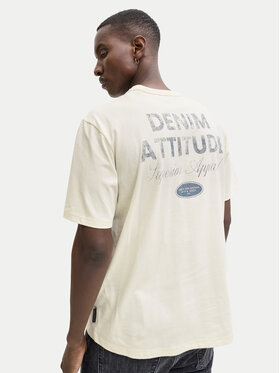 Jack & Jones Jack & Jones Tričko Edover 12288005 Écru Regular Fit