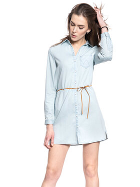 Wrangler Wrangler Vestito da giorno SHIRT DRESS Blu Regular Fit