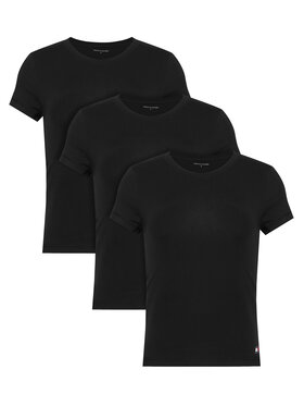 Tommy Hilfiger Tommy Hilfiger T-särkide komplekt UW0UW06657 Must Slim Fit