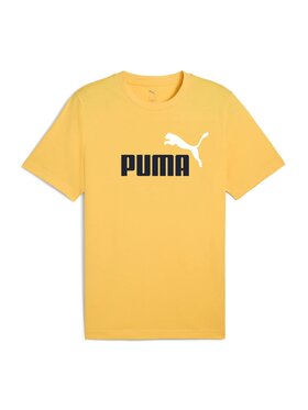 Puma Puma T-Shirt 28096 Żółty Comfort Fit