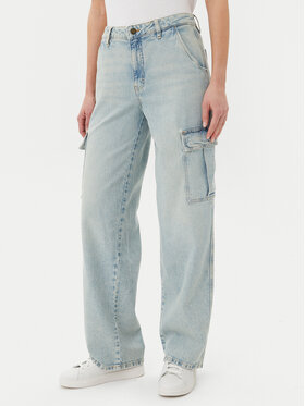 Guess Jeans Guess Jeans Jeansy W5RA1R D5M51 Błękitny Regular Fit