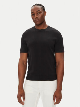 Calvin Klein Calvin Klein T-shirt Supima LV04LC333G Crna Regular Fit