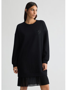 Liu Jo Liu Jo Sukienka codzienna WA5244F0963Z9363 Czarny Regular Fit