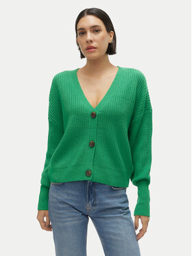 Vero Moda Vero Moda Kardigan Lea 10249632 Zielony Regular Fit