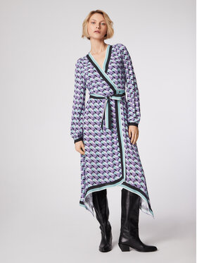 Simple Simple Hétköznapi ruha SUD078 Lila Regular Fit