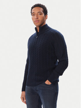 BOSS BOSS Džemper H-Furore 50570640 Tamnoplava Regular Fit