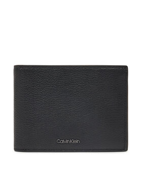 Calvin Klein Calvin Klein Portofel pentru bărbați Modern Bus Trifold 10Cc W/Coin K50K512926 Negru