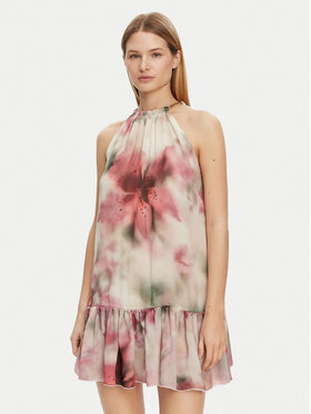 Guess Guess Sukienka wieczorowa 5GGK32 7310A Różowy Regular Fit