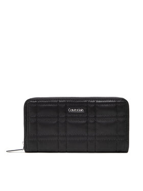 Calvin Klein Calvin Klein Nagy női pénztárca Ck Touch Z/A Wallet Lg K60K609597 Fekete