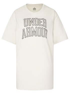 Under Armour Under Armour Футболка Ua Rival Campus 6007883 Écru Oversize