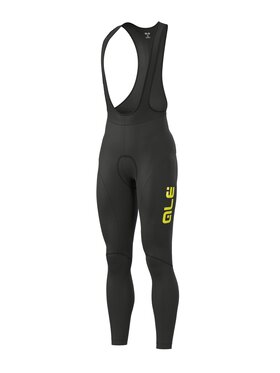 Alé Cycling Alé Cycling Szorty rowerowe Solid Winter Żółty Regular Fit