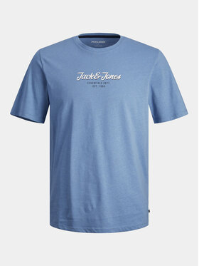 Jack&Jones Jack&Jones Marškinėliai Henry 12248600 Mėlyna Standard Fit