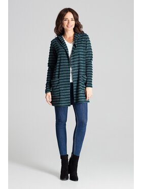 Lenitif Lenitif Sweter L070 Zielony Regular Fit