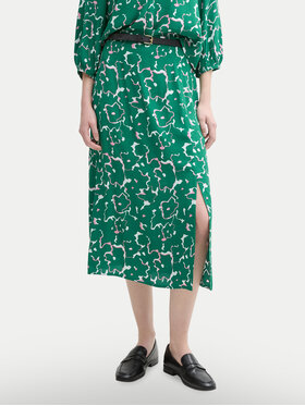 Tom Tailor Denim Tom Tailor Denim Fustă midi 1045505 Verde Regular Fit
