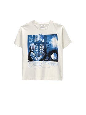 Coccodrillo Coccodrillo T-Shirt ZC6143201LGW-003 Krémová Regular Fit