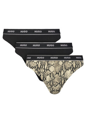 HUGO HUGO Set 3 perechi de chiloți tanga 50495870 Colorat