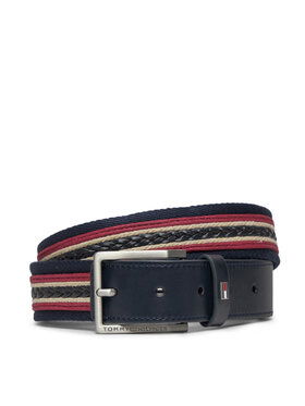 Tommy Hilfiger Tommy Hilfiger Herrengürtel Oliver Webbing 3.5 AM0AM12049 Dunkelblau