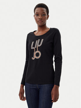 Liu Jo Sport Liu Jo Sport Bluză TF4206 JS088 Negru Regular Fit