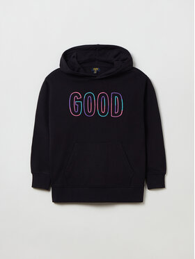 OVS OVS Sweatshirt 1893428 Schwarz Relaxed Fit