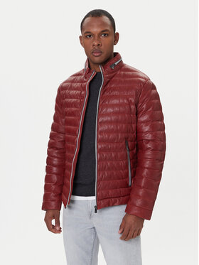 Milestone Milestone Lederjacke Cortino 31019 60515 Rot Regular Fit