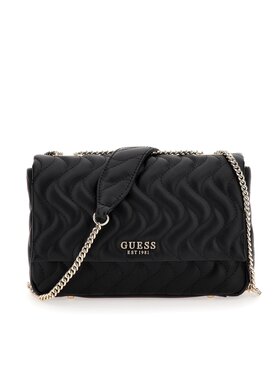 Guess Guess Дамска чанта Eco Mai (EQG) HWEQG8 96921 Черен
